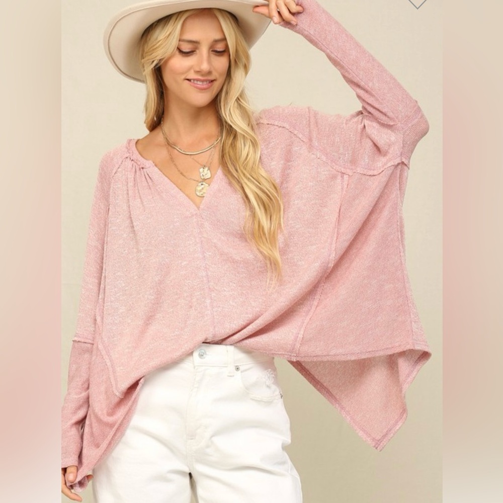 NWT SOUL THREADS KYE MI BOHO KNIT TOP